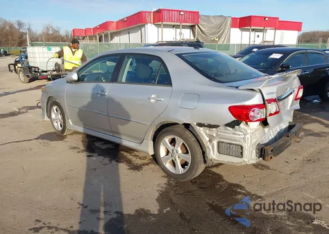 2012 Toyota Corolla S from USA, damaged, VIN 2T1BU4EE7CC882268
